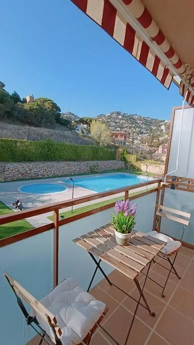 Apartmán Apartamento La Brisa Para 4, Con Piscina Y Parking Lloret de Mar
